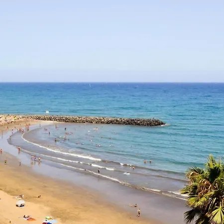 아파트 Lb Deluxe Sea View Room, Breakfast And Dinner Included, Wifi, 250m To The Beach 플라야 델 잉글스