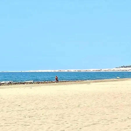 Lb Deluxe Sea View Room, Breakfast And Dinner Included, Wifi, 250m To The Beach 아파트 플라야 델 잉글스